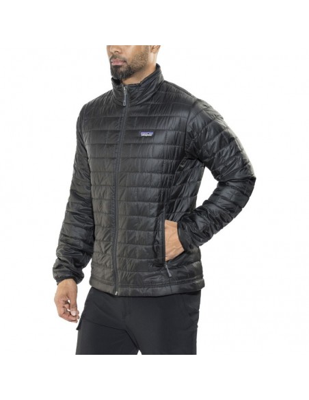chaqueta nano puff (black) - patagonia