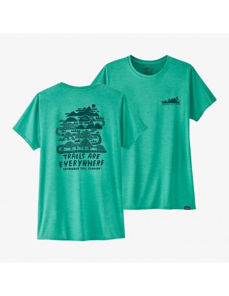 Camiseta técnica de mujer manga corta - Patagonia