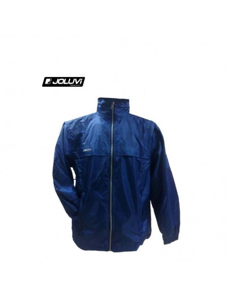 chaqueta impermeable (azul)