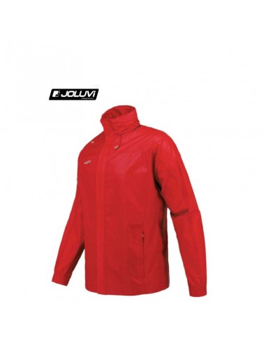 chaqueta impermeable (rojo)