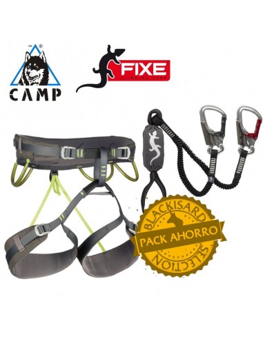 Pack ferrata energy con disipador ferratum