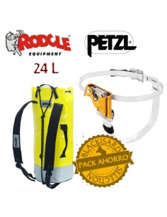 Pack petate medium 24l con bloqueador Pantin de Petzl