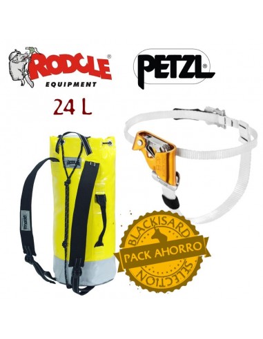 Pack petate medium 24l con bloqueador Pantin de Petzl