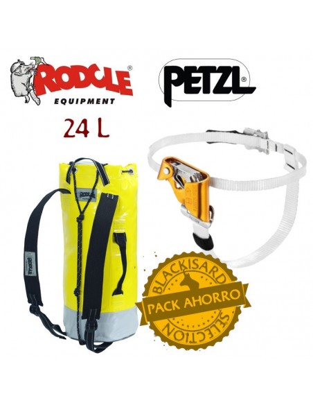 Pack petate medium 24l con bloqueador Pantin de Petzl