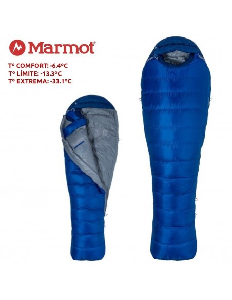 Micron 15 Long (Surf/Artic Navy) - Saco pluma - Marmot