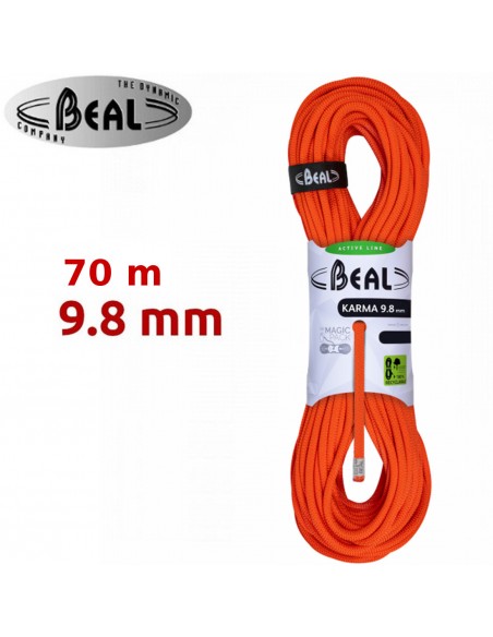 Karma 9.8mm x 70m (Orange) - Cuerda Active Line - Beal