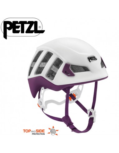 Meteora (Blanco/Violeta) - Casco ligero de mujer - Petzl