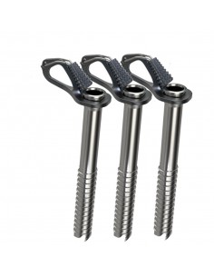 Pack 3 Aero Ice Screw- Blue ice 2