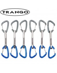 Pack 6 Phase quick draw 12cm - Cintas express dyneema para via larga - Trango