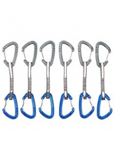 Pack 6 Phase quick draw 12cm - Cintas express dyneema para via larga - Trango 2