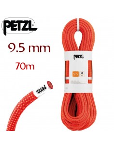 Arial 9,5mm 70m - Cuerda simple ligera - Petzl