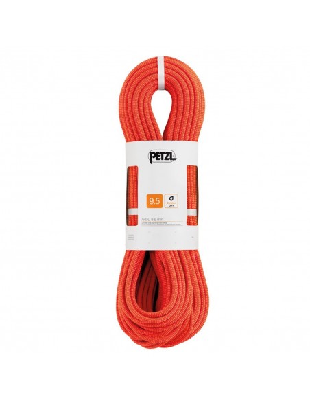 arial 9,5mm 70m (naranja) - cuerda simple ligera - petzl