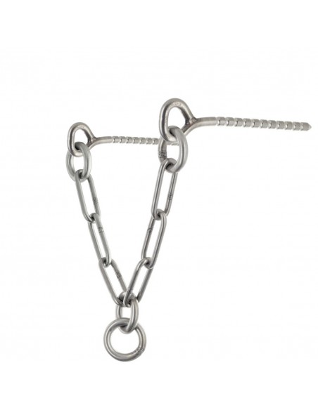 Reunión en V con tensores y doble anilla de Fixe