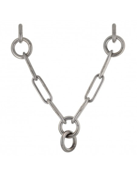 Reunión en V con tensores y doble anilla de Fixe