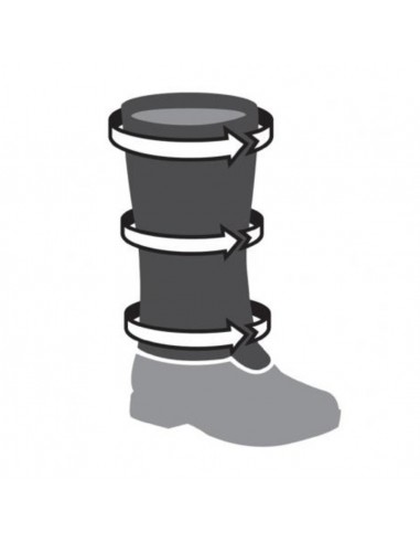 Hiking par (negro) - Polainas - TSL