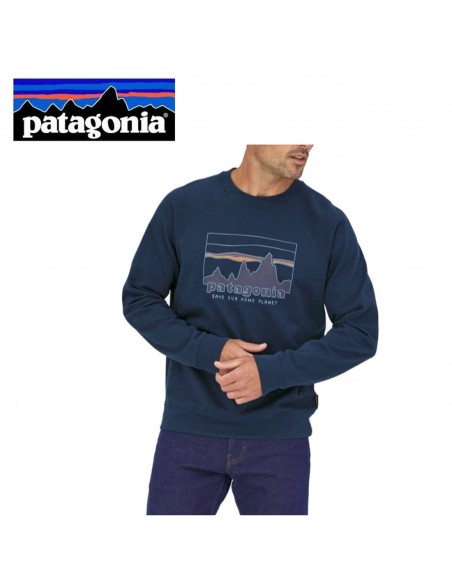73 Skyline Organic (Tidepool/Blue) - Sudadera de manga larga con algodon organico - Patagonia