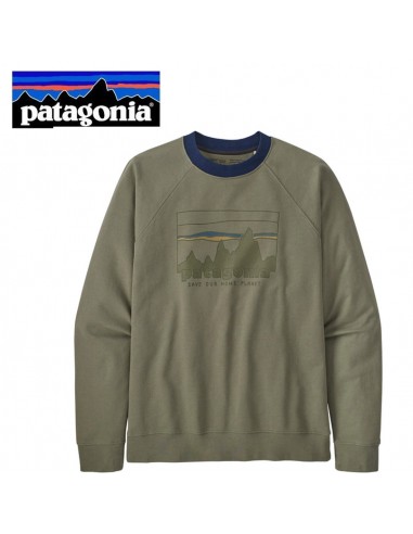73 Skyline Organic (Garden Green) - Sudadera de manga larga con algodon organico - Patagonia