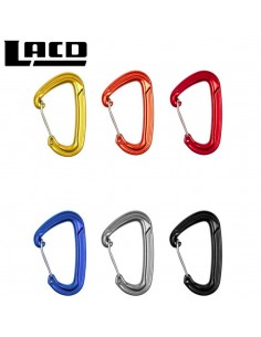 Set Wire Evo Biner Carabiner 6pcs (colores) - Mosquetones con cierre de alambre - Lacd