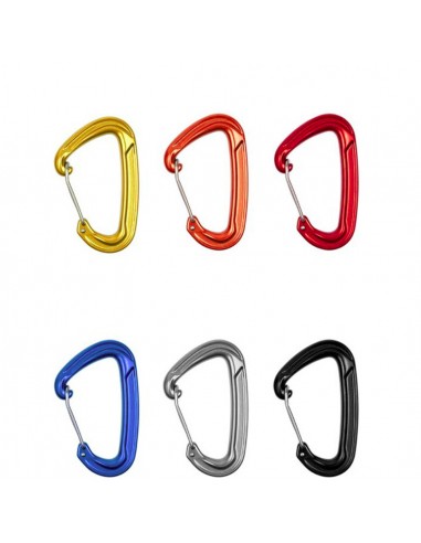 Set Wire Evo Biner Carabiner 6pcs (colores) - LACD