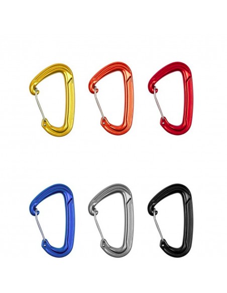Set Wire Evo Biner Carabiner 6pcs (colores) - LACD