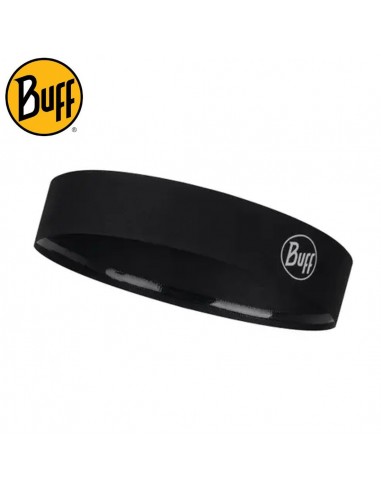 Wide Hairband R-Solid Black - Buff