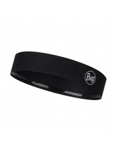 Wide Hairband R-Solid Black - Buff 2
