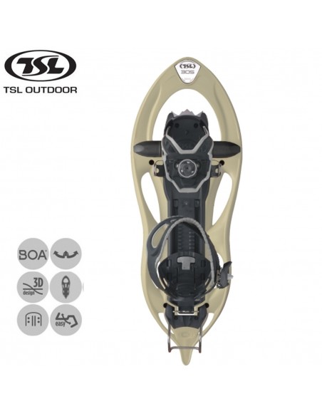 305 initial - raquetas con fijación boa - tsl