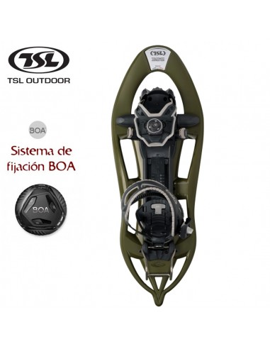 325 Initial (Kaki)- Raquetas con fijación BOA - TSL