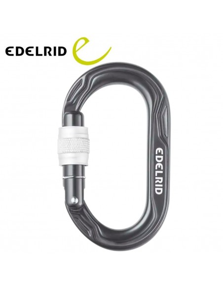 Kiwi Screw - Mosquetón  de rosca, ovalado, ligero y compacto - Edelrid