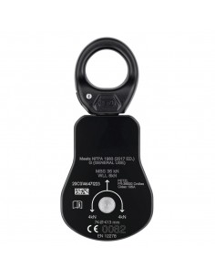 SPIN L1 - Polea simple de altísimo rendimiento con eslabón giratorio - Petzl 2