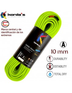 Dana 10 Barrancos (30m) - Cuerda semiestática tipo A - Kordas