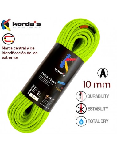 Dana 10 Barrancos (30m) - Cuerda semiestática tipo A - Kordas