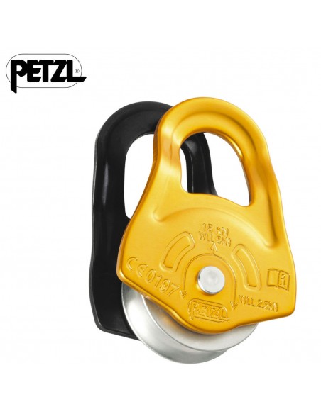 Partner - Polea compacta de placas laterales móviles - Petzl