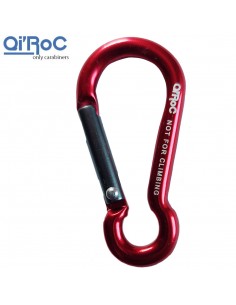 Miniper 5mm (rojo) - mosqueton llavero forma pera - Qi\'roc